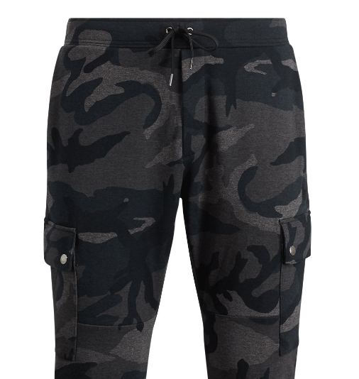 polo camo fleece jogger